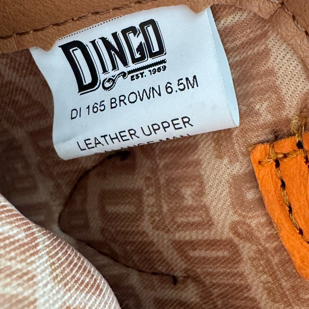 DINGO Goodness Gracious Brown Western Boots NWOT - Picture 7 of 16